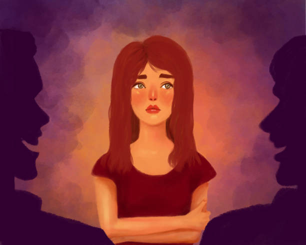 Ilustrasi perasaan takut di kririk oleh orang lain. Sumber:https://www.istockphoto.com/id