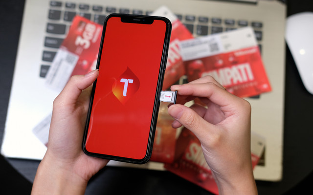 Ilustrasi kartu Telkomsel. Foto: Dok. Telkomsel
