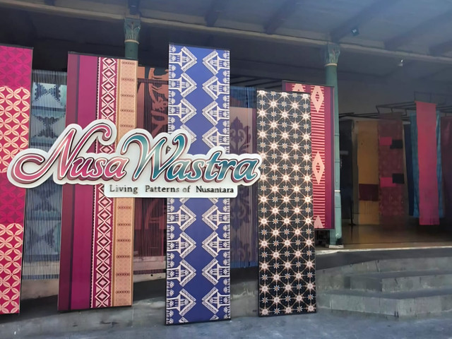Pameran Nusa Wastra: Living Patterns of Nusantara di Museum Sonobudoyo, Yogyakarta. Sumber: Dokumentasi Pribadi