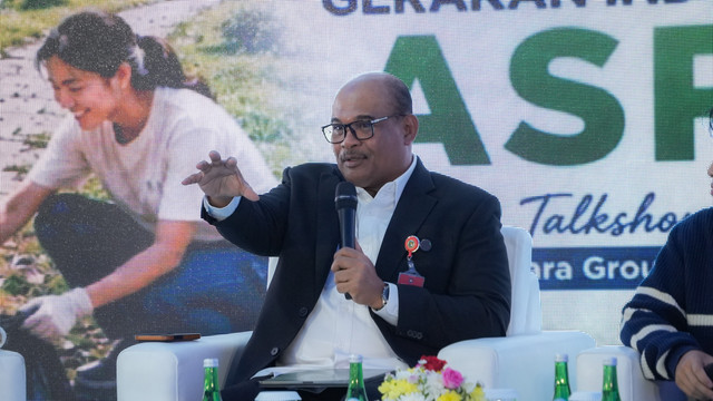 Kemendagri menghadirkan Pandawara Group untuk mengampanyekan Gerakan Indonesia ASRI terkait kebersihan lingkungan dan pengelolaan sampah dalam Festival Bazar Kemendagri di Jakarta, Rabu (12/8/2026). Foto: Dok. Kemendagri