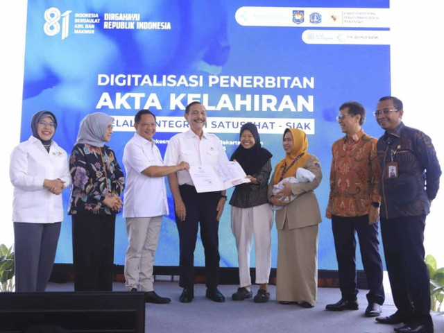 SATUSEHAT terintegrasi dengan SIAK Terpusat. Foto: Dok. Ditjen Dukcapil Kemendagri