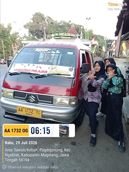 Angkutan Pelajar Aman (APA) Magelang. Dok. Istimewa