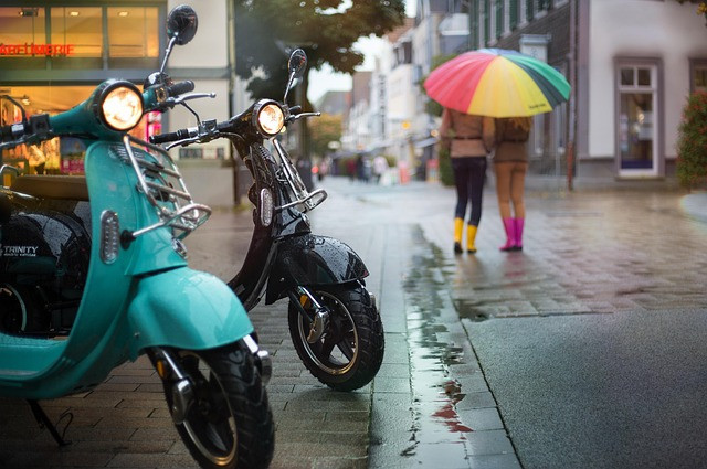 Ilustrasi electric scooter, e-scooter, electric drive. Foto: Pixabay