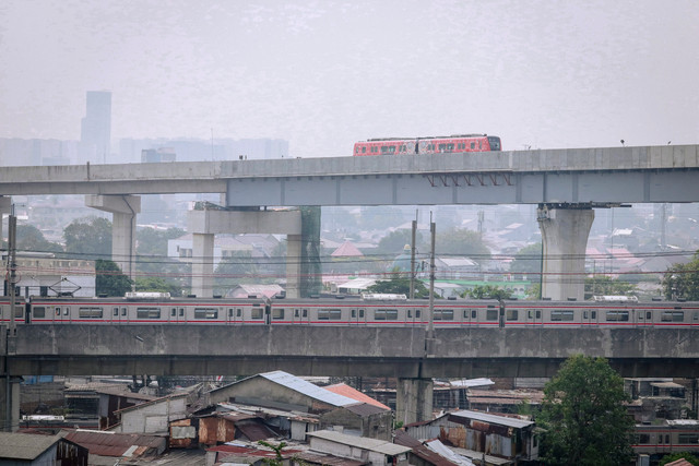 Suasana Stasiun LRT Manggarai, Jakarta, Kamis (13/8/2026). Foto: Jamal Ramadhan/kumparan