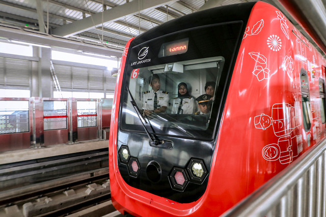 Suasana Stasiun LRT Manggarai, Jakarta, Kamis (13/8/2026). Foto: Jamal Ramadhan/kumparan