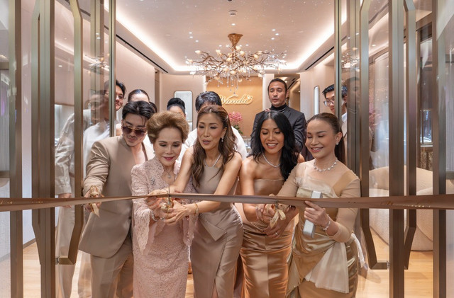 Pembukaan butik baru Wanda House of Jewels di Plaza Indonesia. Foto: Wanda House of Jewels di Plaza Indonesia