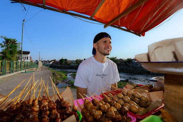 Striker PSIM Jogja asal Paraguay, Mauro Caballero. Foto: Dok. PSIM Jogja
