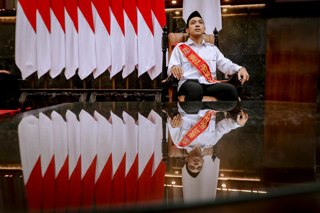 Gladi bersih Sidang Tahunan MPR RI, Sidang Bersama DPR-DPD RI, serta Rapat Paripurna Pembicaraan Tingkat I RAPBN 2027 digelar di Gedung Nusantara, Kompleks Parlemen, Senayan, Jakarta, Kamis (13/8/2026). Foto: Jamal Ramadhan/kumparan