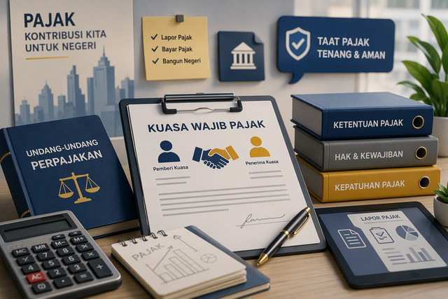 Kuasa Wajib Pajak. Image: AI