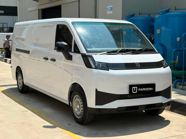 Farizon V8E Cargo Van rakitan lokal. Foto: Alvian Yoga Yulianto/kumparan