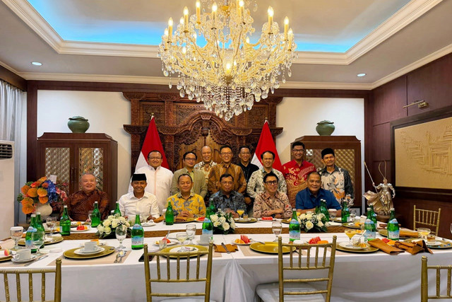 Pertemuan sejumlah sekjen partai politik, Kamis (13/8/2026). Foto: Dok. Istimewa