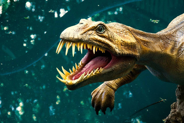 Ilustrasi Apakah Manusia Hidup Bersama Dinosaurus. Foto: Pixabay.com/spavpm