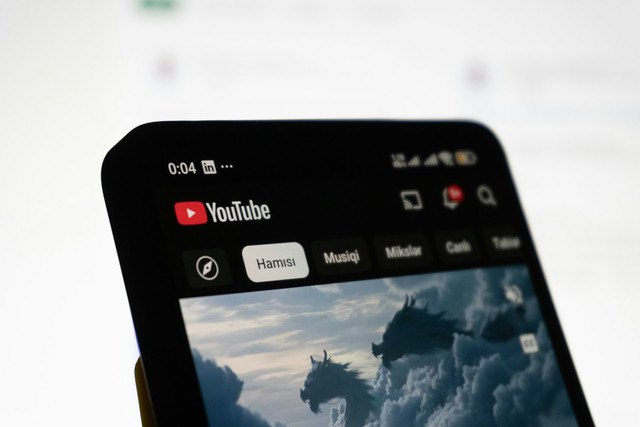 Ilustrasi ukuran thumbnail Youtube. Foto: Unsplash.