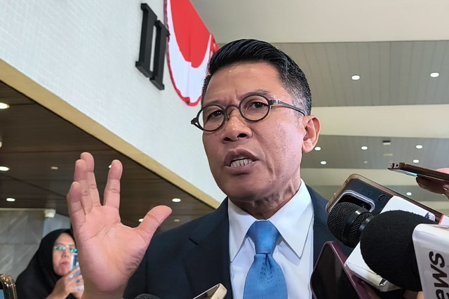 Ketua Komisi XI DPR RI Mukhamad Misbakhun di Kompleks Parlemen, Senayan, Jakarta, Jumat (14/8/2026). Foto: Aditya Nugraha/kumparan