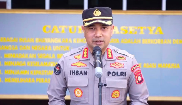 Kabidhumas Polda DIY, Kombes Pol Ihsan. Foto: Dok. Polda DIY