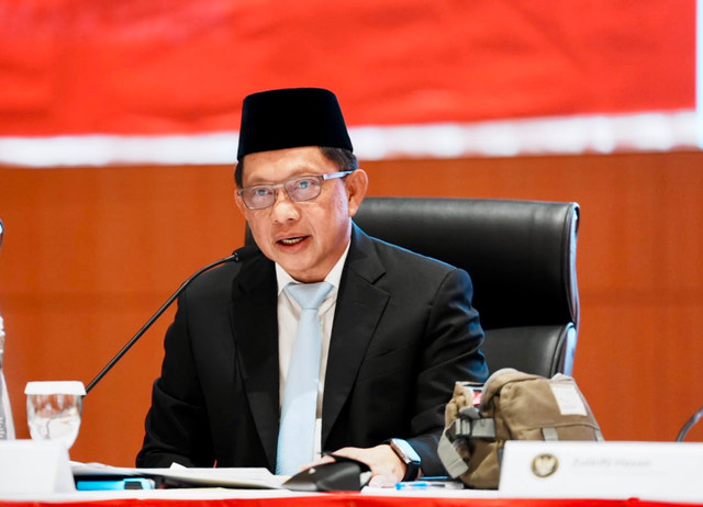 Mendagri Muhammad Tito Karnavian menegaskan bahwa daerah dengan kapasitas fiskal rendah dan terdampak bencana menjadi prioritas dalam alokasi tambahan Transfer ke Daerah (TKD), disampaikan di Jakarta, Jumat (14/8/2026). Foto: Kemendagri RI