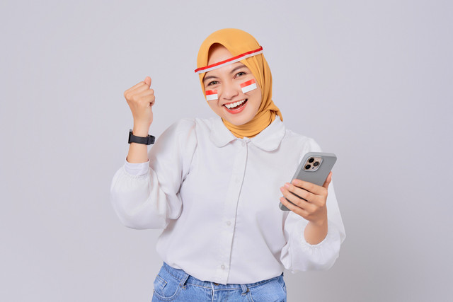 Rayakan HUT ke-81 RI bersama BRI. Foto: Bangun Stock Productions/Shutterstock