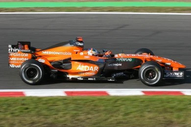 Spyker F1, Tim Balap Markus Winkelhock pada GP Eropa 2007. Foto: dok. shutterstock