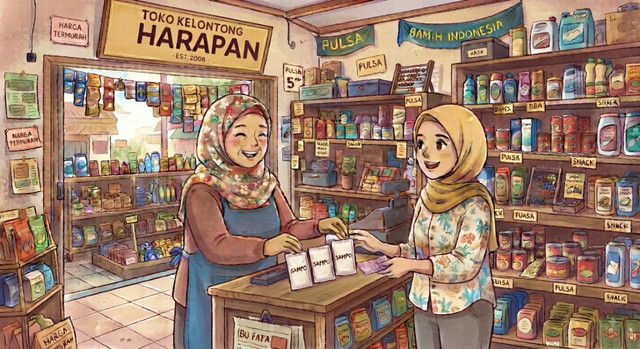 Ilustrasi kreasi Gemini AI.