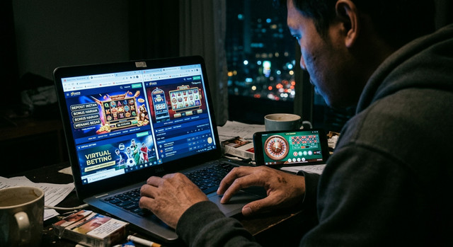 Perilaku Judi Online Dok. AI