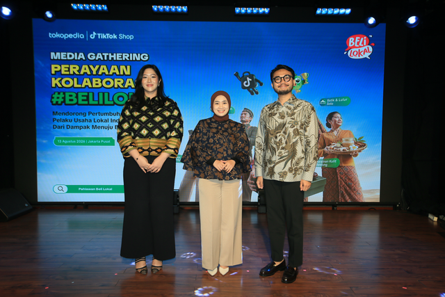 Tokopedia dan TikTok Shop Perkuat #BeliLokal untuk Dukung UMKM Naik Kelas. Foto: Tokopedia