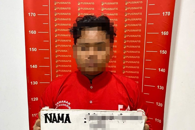 MSN, anak pemilik panti asuhan di Surabaya yang ditangkap mencabuli anak di bawah umur.
 Foto: Polrestabes Surabaya