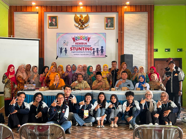 Kegiatan "Kreasi Pangan Lokal" Bersama Tamu Undangan Rembuk Stunting Desa Sidoharjo, Dok. Pribadi.