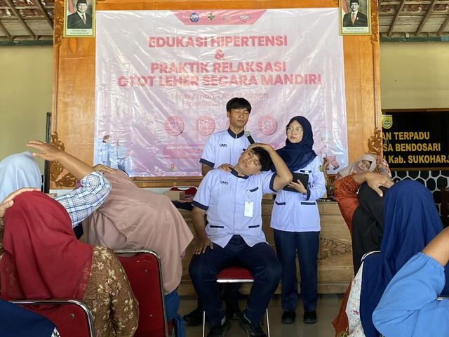 UMS Dorong Kemandirian Kelola Hipertensi melalui Edukasi Fisioterapi