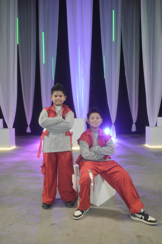 Penyanyi cilik, Reyhan dan Rafie, merilis lagu Kita Satu Indonesia. Foto: Dok. Istimewa