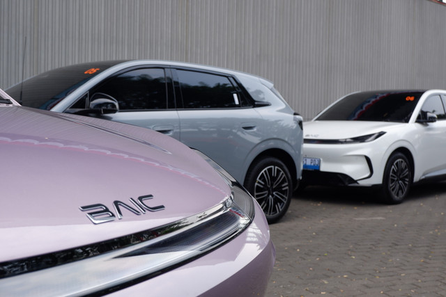 Media first drive mobil listrik BAIC T1 Jakarta-Bandung, (18-19/8/2026). Foto: Sena Pratama/kumparan