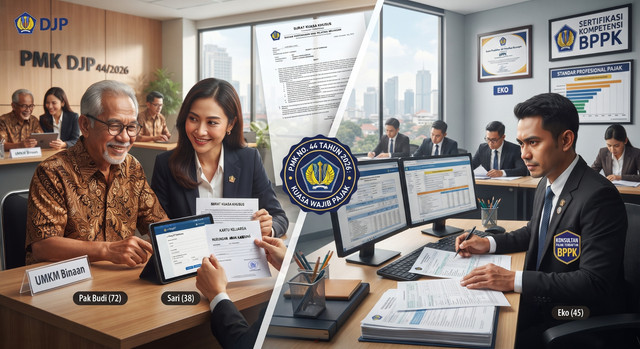 PMK 44/2026 Memberikan Payung Hukum kepada Keluarga sebagai Kuasa, dan Memperketat Syarat Konsultan sebagai Kuasa. Ilustrasi: Gemini AI