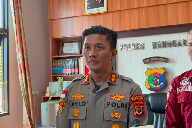 Kapolres Manggarai AKBP Levi Defriansyah saat ditemui di Polres Manggarai, Rabu (19/8/2026). Foto: Rayyan Farhansyah/kumparan