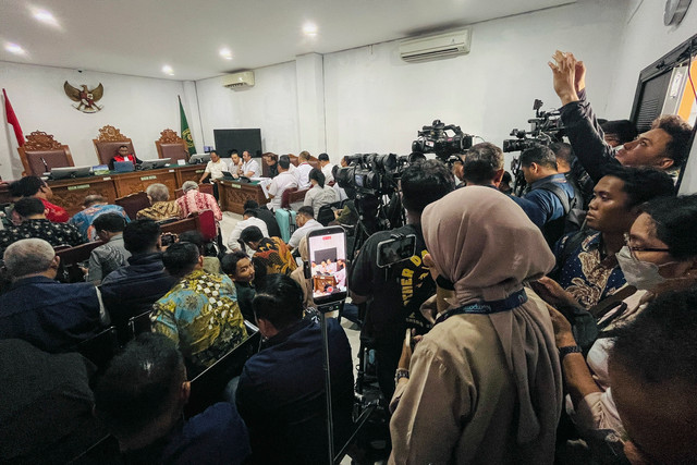 Sidang praperadilan mantan Jampidsus Febrie Adriansyah di Pengadilan Negeri Jakarta Selatan, Rabu (19/8/2026). Foto: Akbar Maulana/kumparan