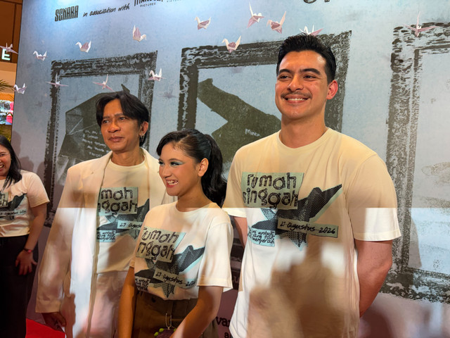 Jumpa pers film Rumah Singgah di XXI Epicentrum, Jakarta Selatan, Rabu (19/8/2026). Foto: Vincentius Mario/kumparan