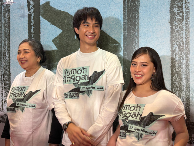 Jumpa pers film Rumah Singgah di XXI Epicentrum, Jakarta Selatan, Rabu (19/8/2026). Foto: Vincentius Mario/kumparan