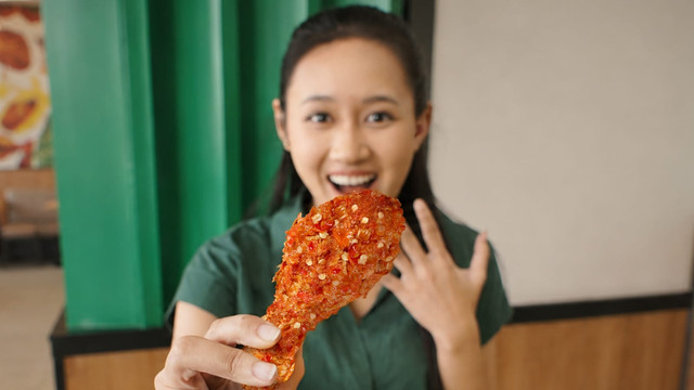 Menu baru ayam goreng sambal Merdeka Spice ala Wingstop. Foto: Dok. Wingstop