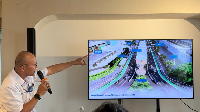 Dirut PT Integrasi Transit Jakarta (ITJ), Ferdiansyah Roestam. Aset: Sifa Maulida/kumparan.