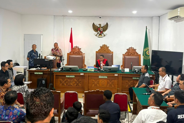 Sidang praperadilan mantan Jampidsus Febrie Adriansyah di PN Jakarta Selatan, Kamis, (20/8/2026). Foto: Kevin Daniel/kumparan