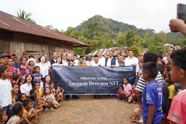 InJourney Group salurkan bantuan untuk korban gempa di Nusa Tenggara Timur. Foto: Dok. InJourney
