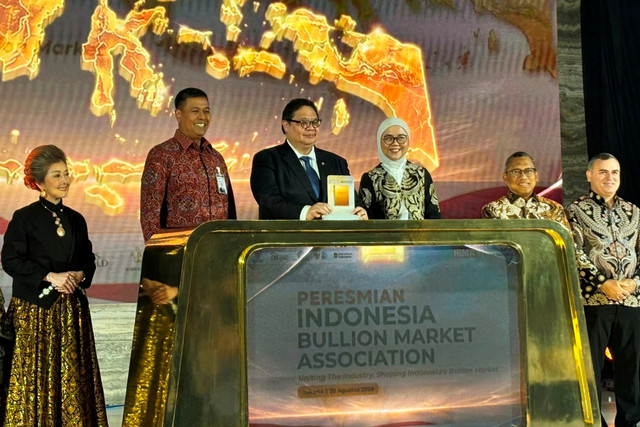 Peluncuran Indonesia Bullion Market Association (IBMA) di BSI Tower, Jakarta Pusat pada Kamis (20/8/2026). Foto: Widya Islamiati/kumparan