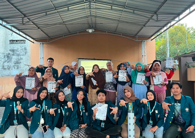 Multidisiplin 1 “Gerakan Pengelolaan Sampah Organik Rumah Tangga melalui Biopori untuk Desa yang Bersih dan Sehat" KKN Tim II TA 2025/2026 Desa Kranggan. Source: https://www.instagram.com/gandasariiiii?igsh=MXBsZ3pvMGcxNTN5OA==