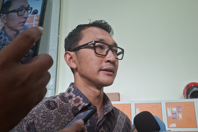  Juru Bicara KPK Budi Prasetyo di gedung Merah Putih KPK, Jakarta, Jumat (21/8/2026). Foto: Pradya Tirta/kumparan