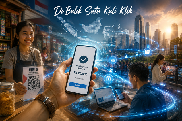 Di Balik Satu Kali Klik, sumber: AI
