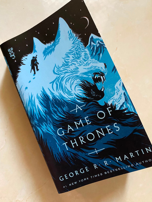 Novel A Game of Thrones (Sumber: Dokumentasi Pribadi Penulis)