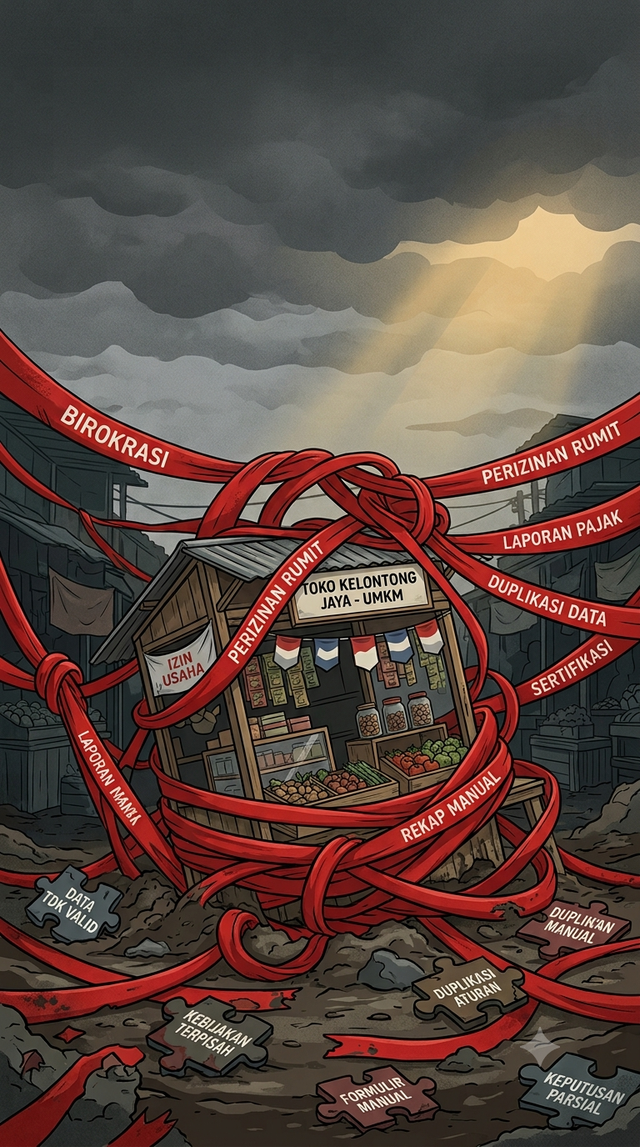 gambar ilustrasi dari AI