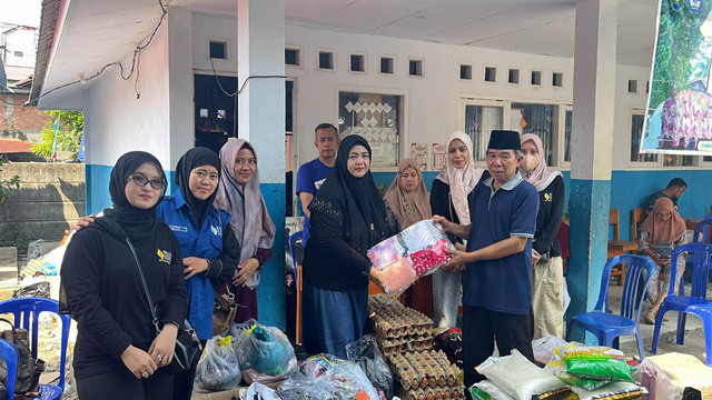 TDA Kota Bengkulu Salurkan Donasi untuk Keluarga Terdampak Kebakaran