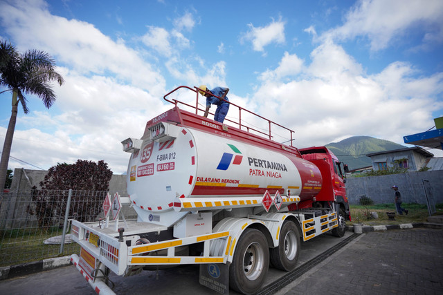 Pertamina pastikan seluruh SPBU di Pulau Flores kembali pascagempa. Foto: Pertamina