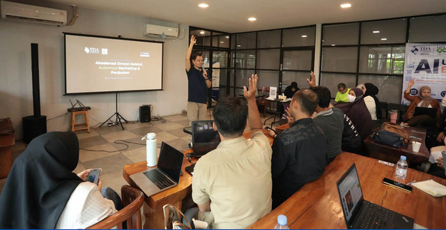 TDA Depok Dorong Pengusaha Naik Kelas lewat Workshop AI