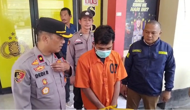 Mantan atlet Muay Thai Malfino Marcel (28) jadi tersangka pemukulan rekan kerja yang berujung meninggal dunia. Foto: Dok. Istimewa