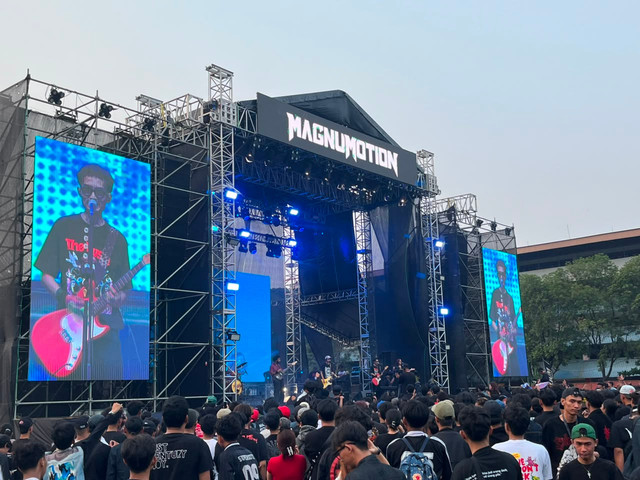 The Jansen di Magnumotion Loud Fest Bogor. Foto: Istimewa